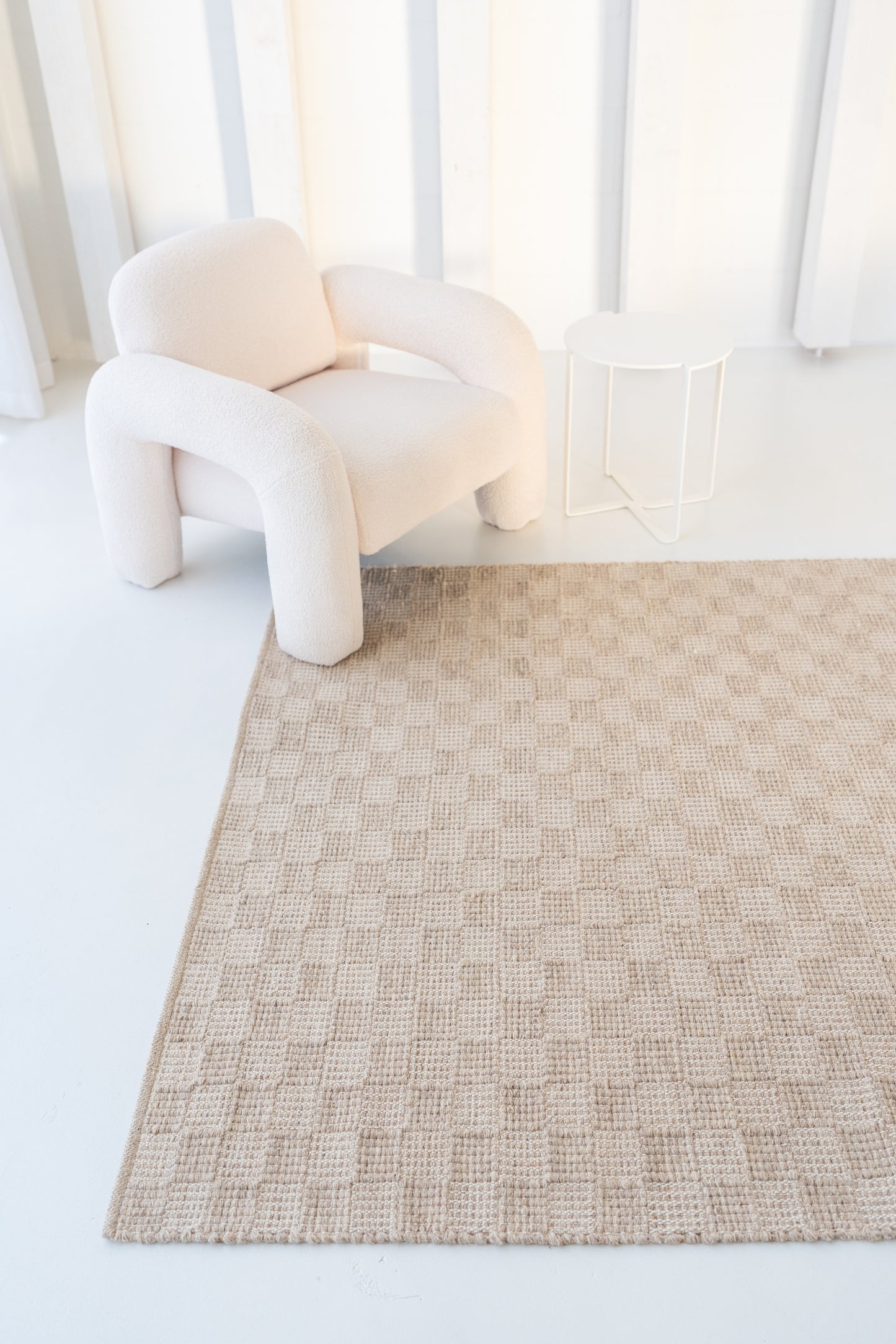 Carpet MOMO Rugs | Fine Serra Brown White