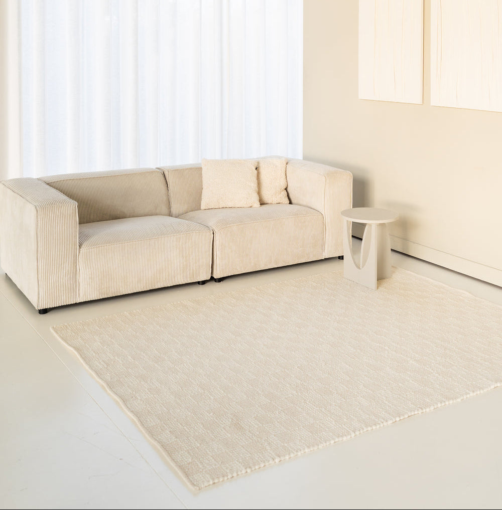 Carpet MOMO Rugs | Fine Serra White