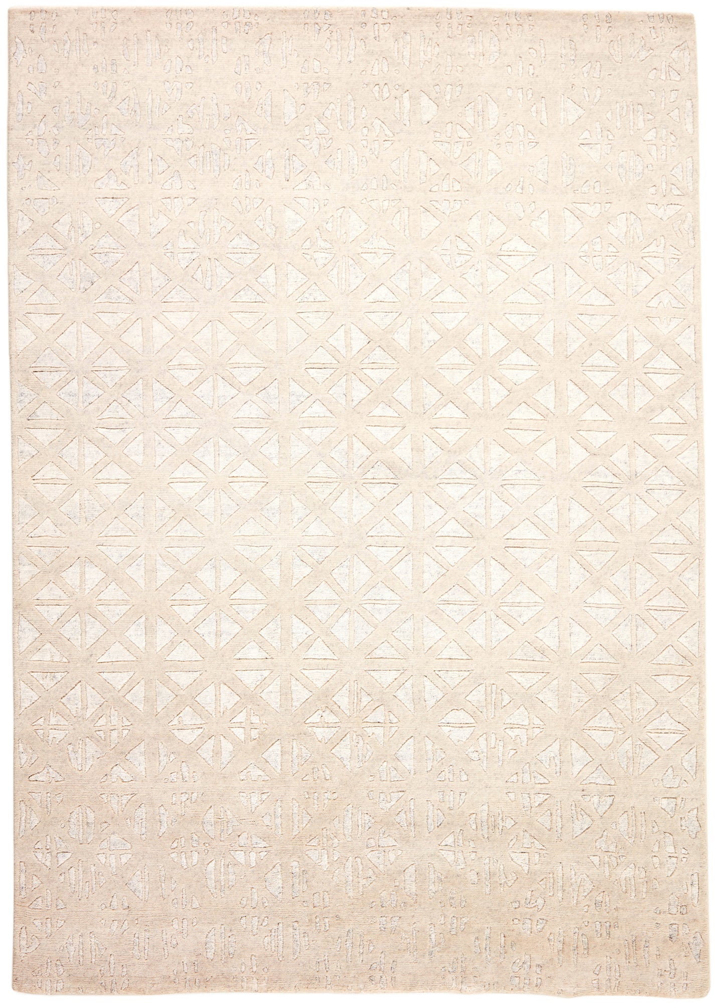 MOMO Rugs Shangri La White Mosaic Carpet