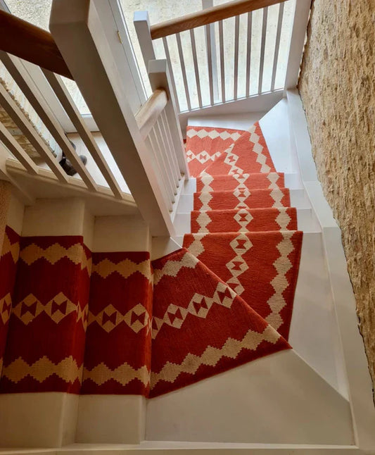 Stair Runner Sophie Cooney Amulet Wool Fortis Clay
