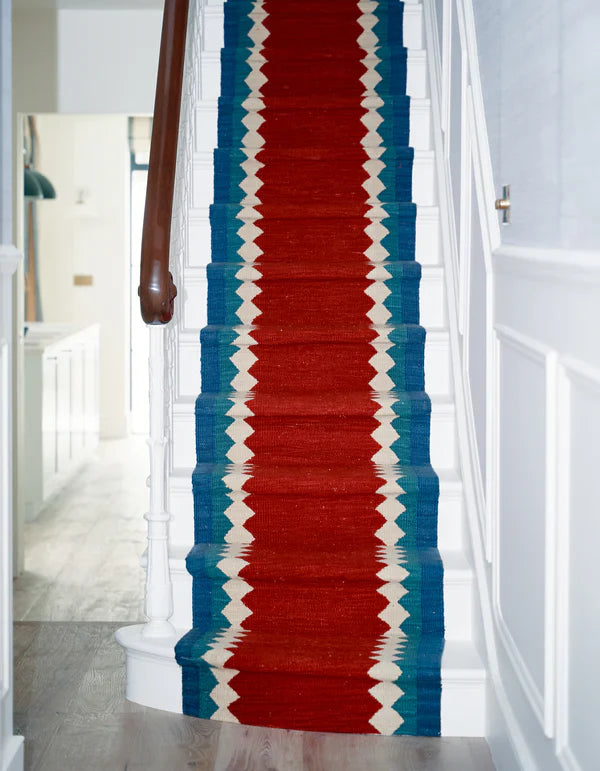 Stair Runner Sophie Cooney Amulet Wool Attica Clay