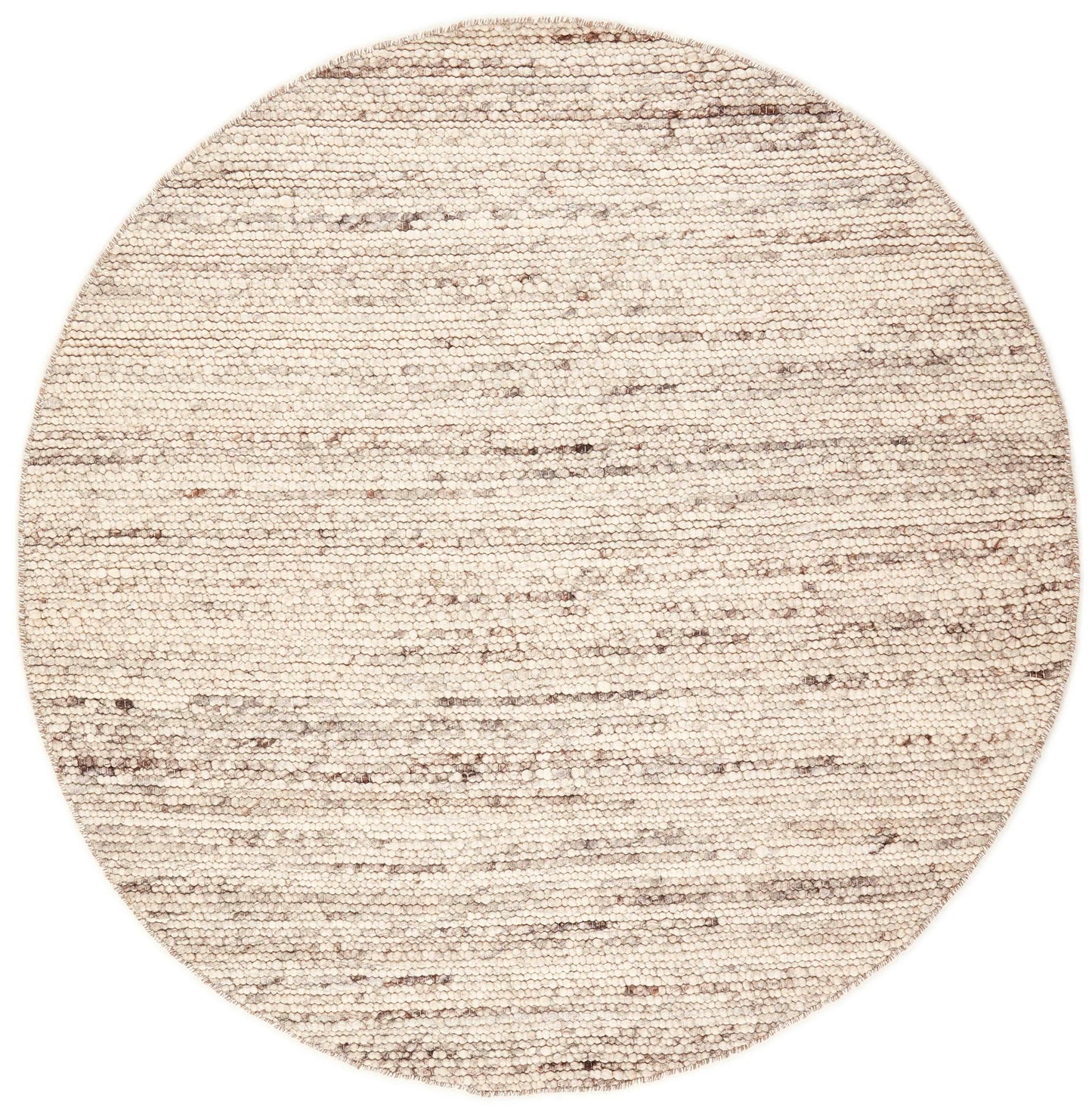 MOMO Rugs Stone Brown Round Carpet