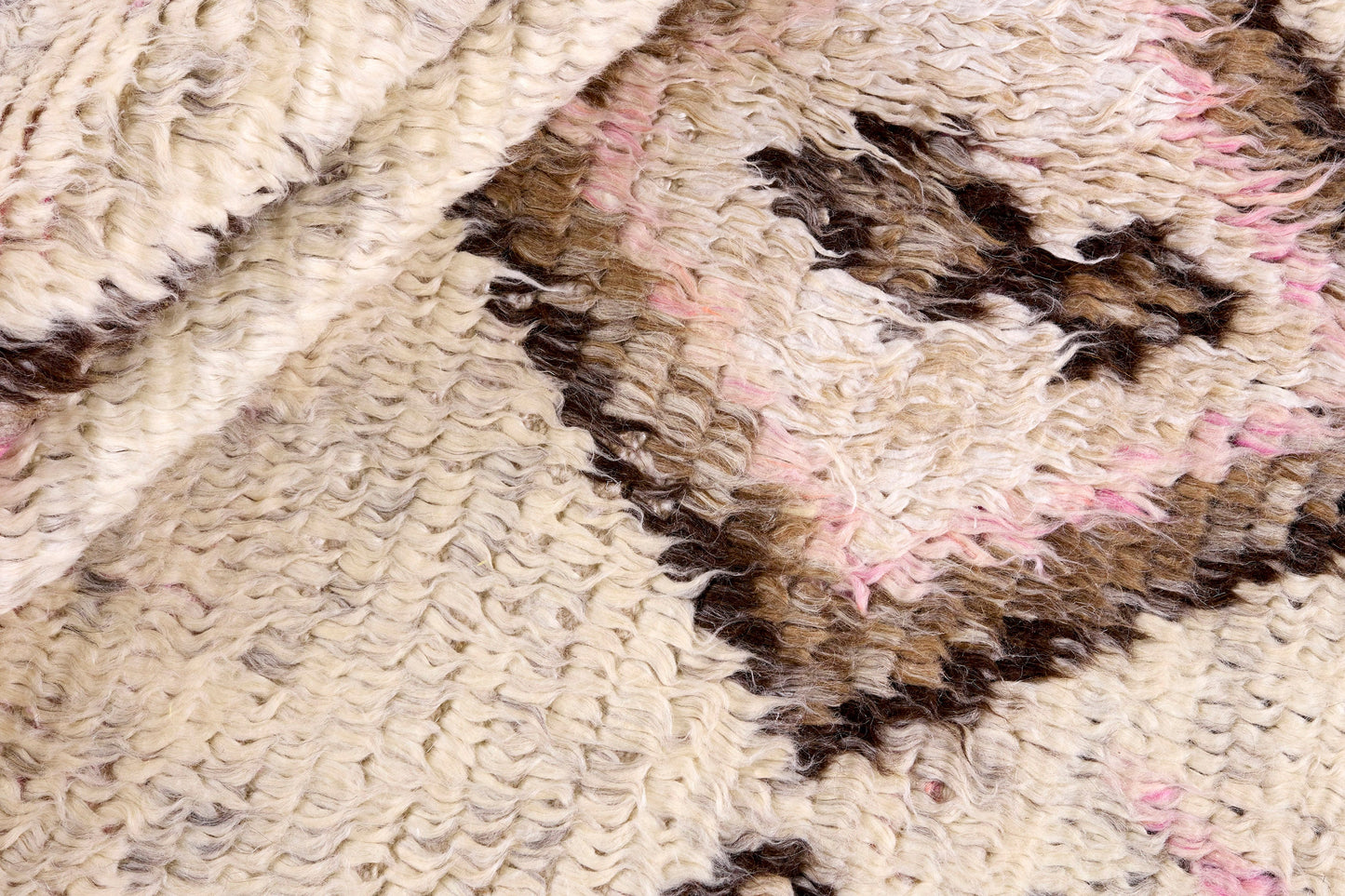 Carpet MOMO Rugs Tribe Ivory Pink