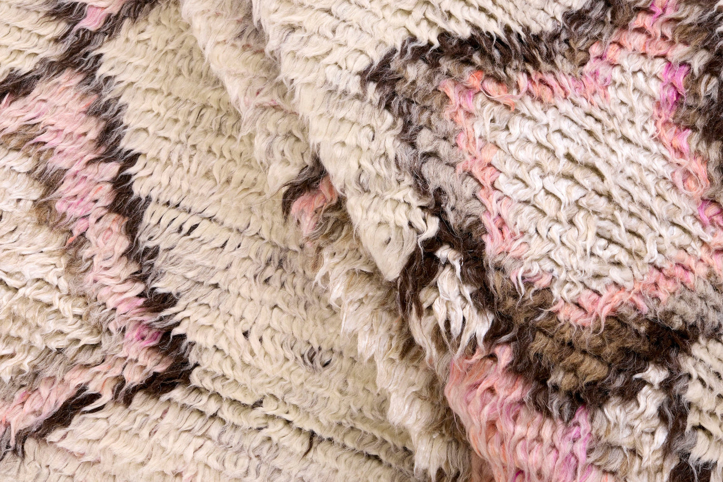 Carpet MOMO Rugs Tribe Ivory Pink