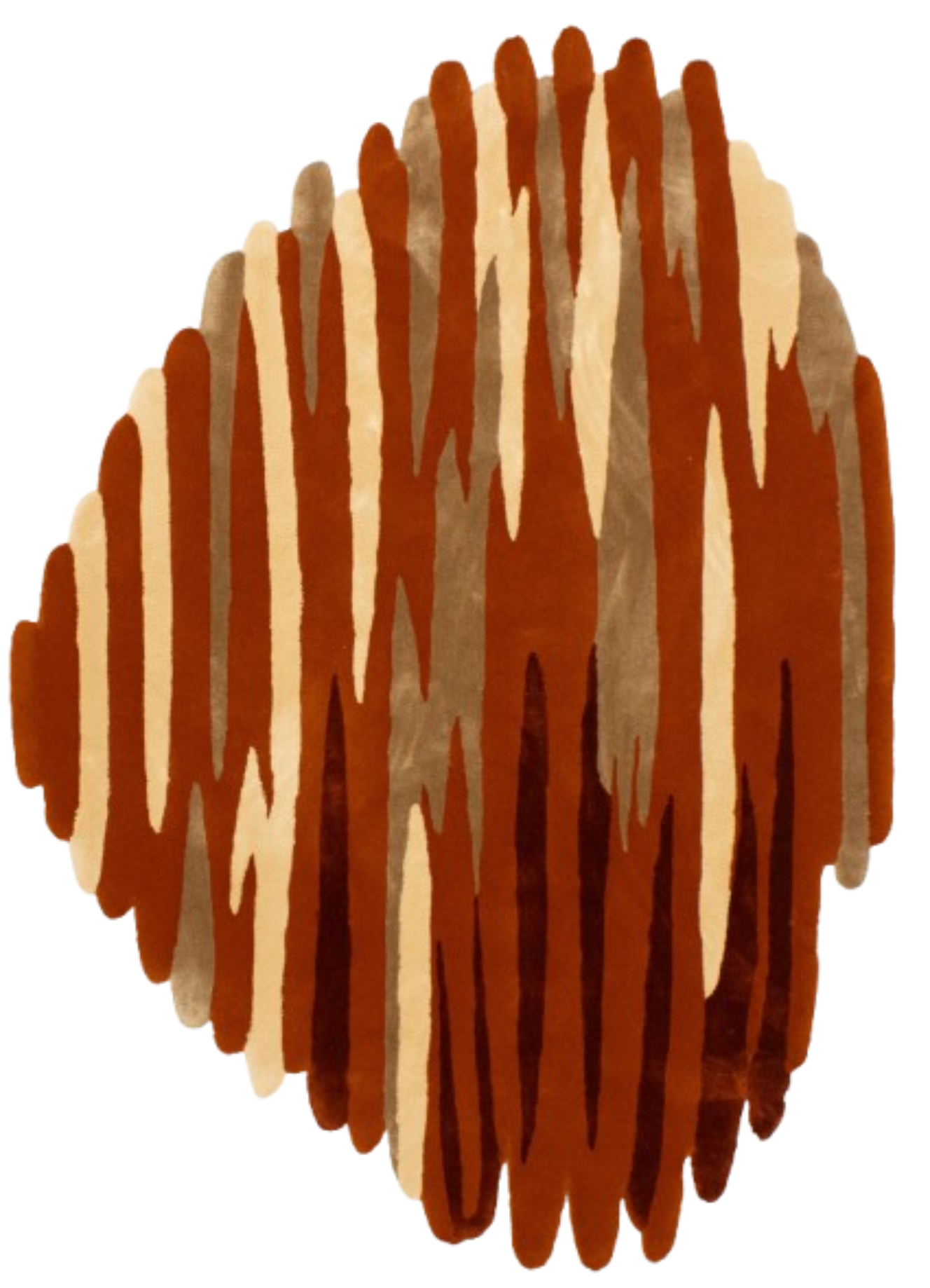 Carpet MOMO Rugs | Kees Marcelis | Sketch Orange
