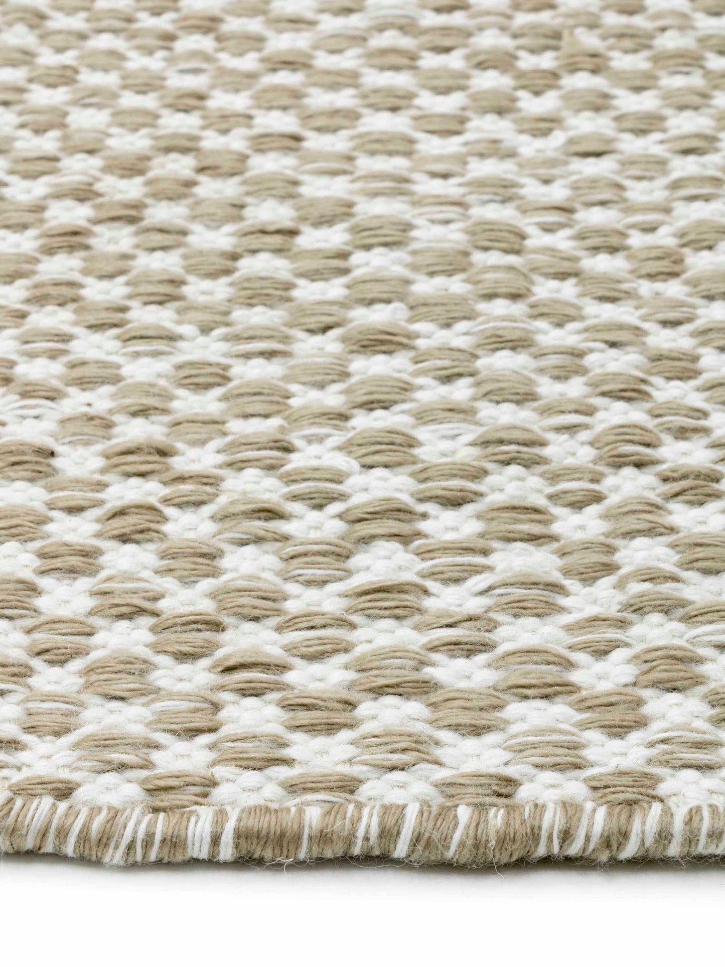 Rug MOMO Rugs Vaasa Camel White Rond