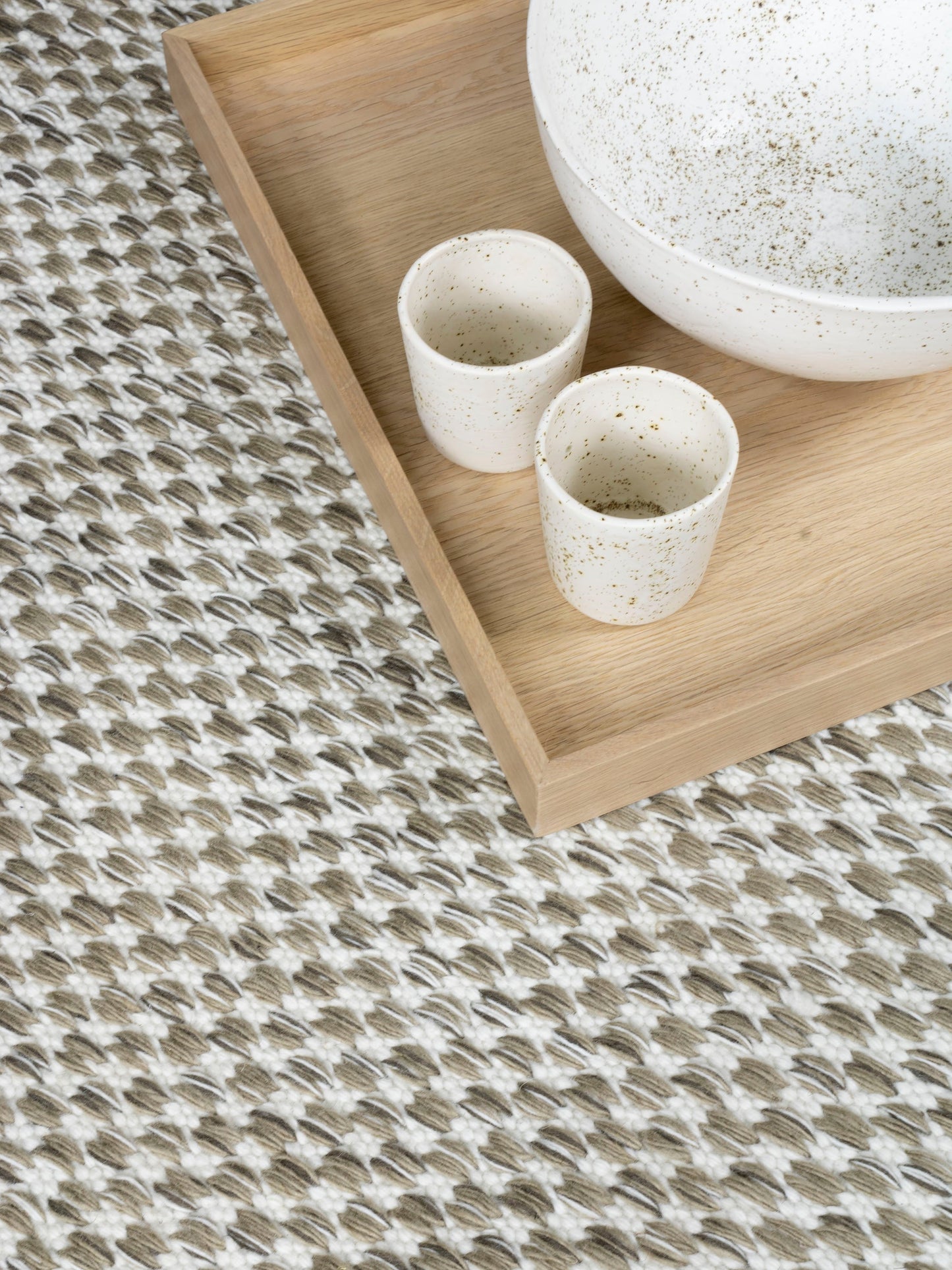 Rug MOMO Rugs Vaasa Gray White Rond