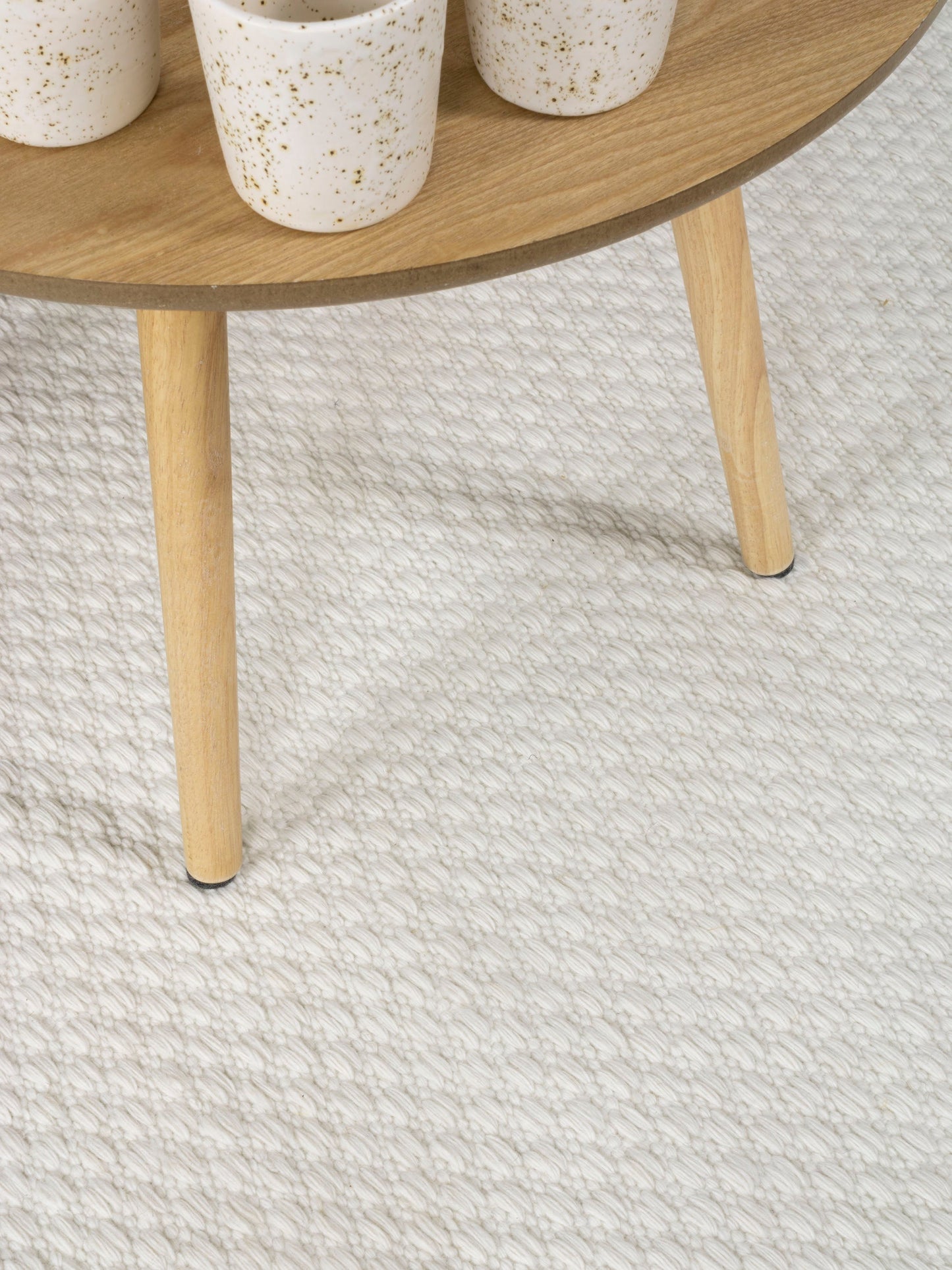 Rug MOMO Rugs Vaasa White Round