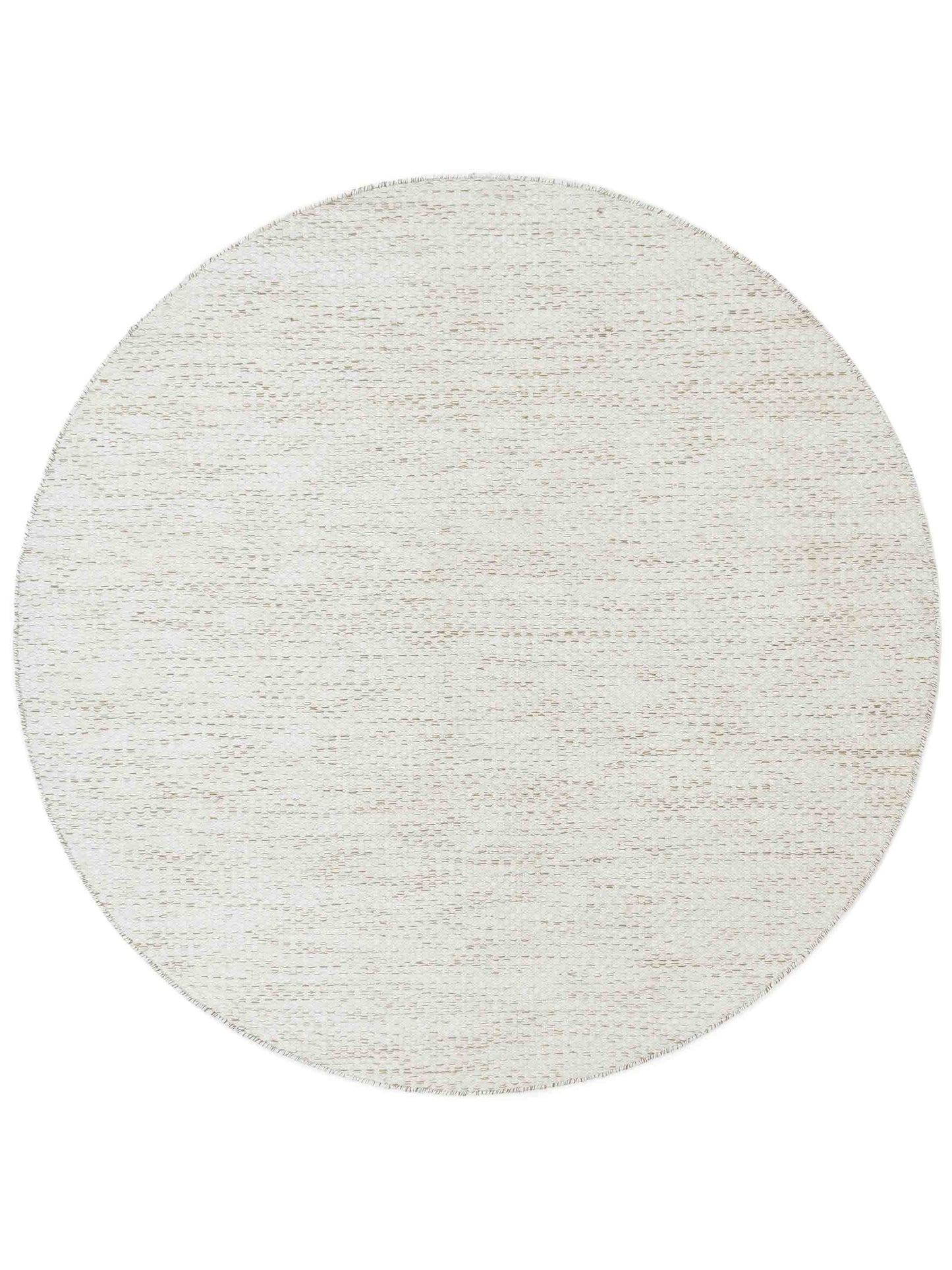 Rug MOMO Rugs Vaasa White Natural Round