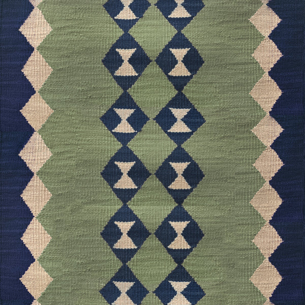 Stair Runner Sophie Cooney Amulet Wool Via Duo Moss Green