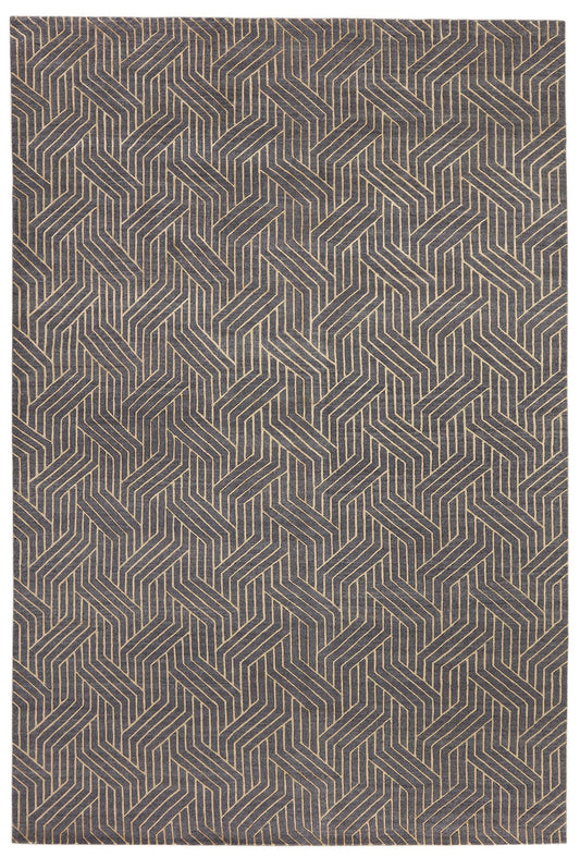 Vloerkleed MOMO Rugs Companion Charcoal Gold Vloerkledenwinkel
