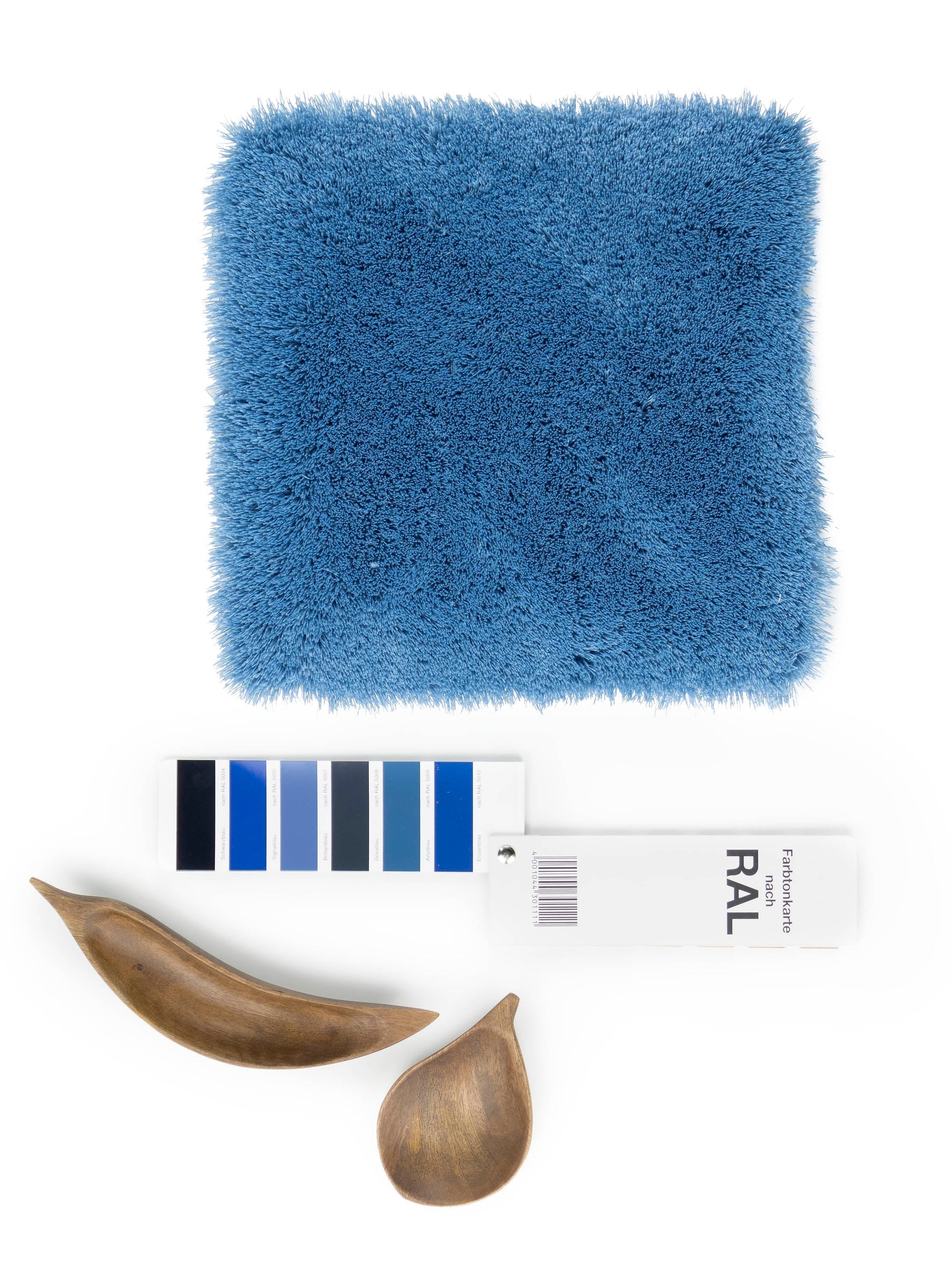 Vloerkleed MOMO Rugs Naturais Bright H/L Middle Blue Vloerkledenwinkel