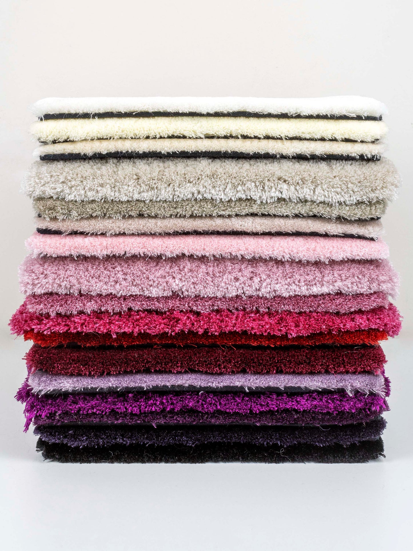 Vloerkleed MOMO Rugs Naturais Smooth Cherry Red Vloerkledenwinkel
