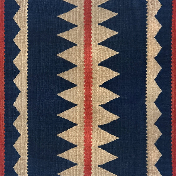 Stair runner Sophie Cooney Amulet Wool Zurianna Navy