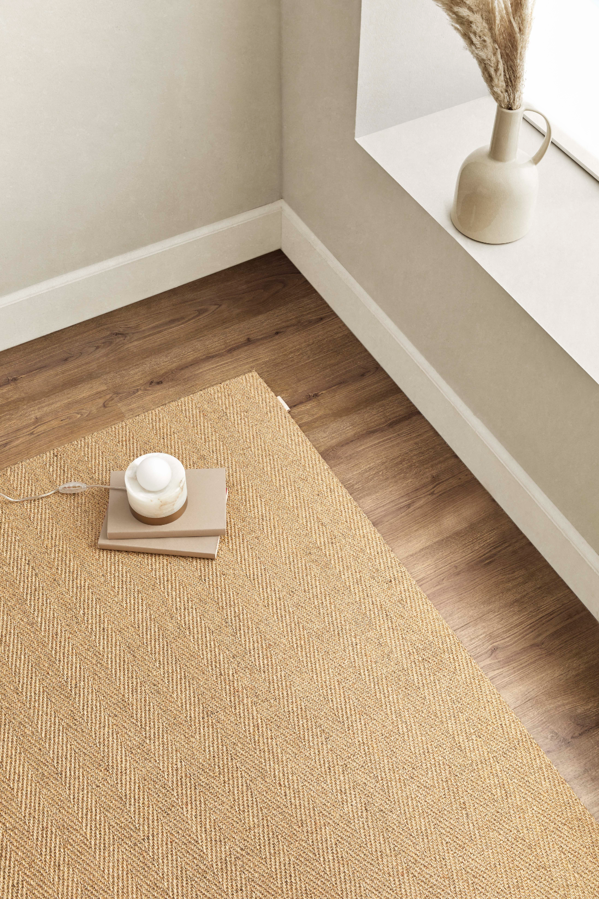 MOMO Rugs Menorca Rug – Handmade Carpet in Sand Color with Natural, Warm Look