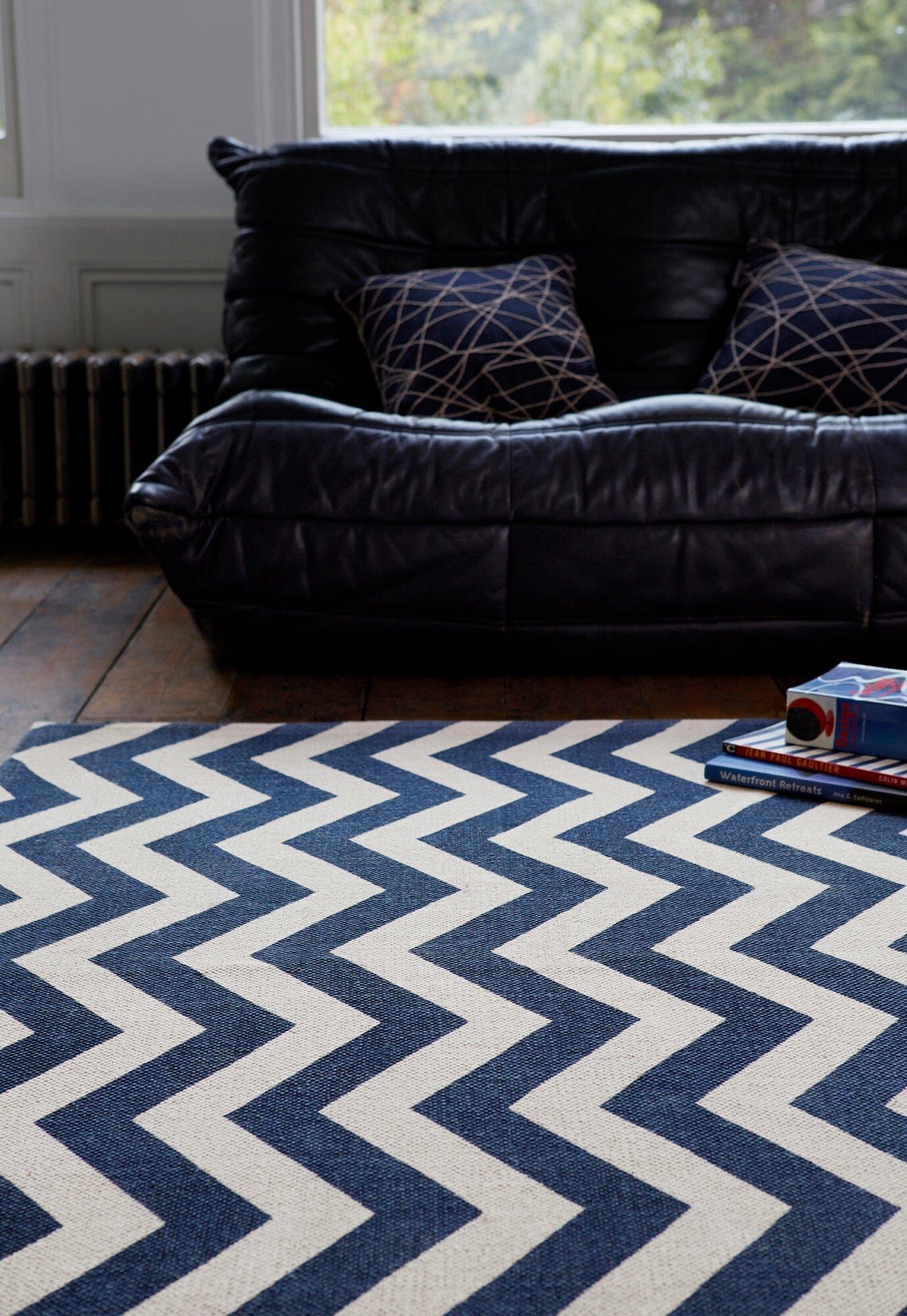 MOMO Rugs Onix ON12 Zig Zag Blue