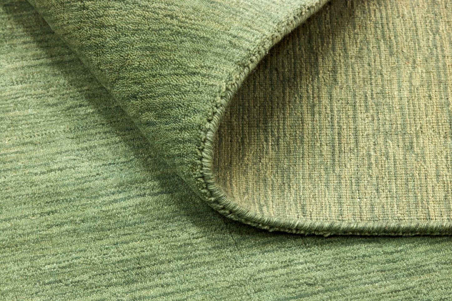 MOMO Rugs Panorama Uni Green Carpet