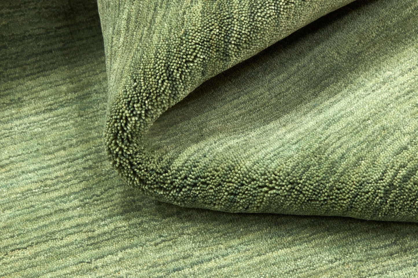 MOMO Rugs Panorama Uni Green Carpet