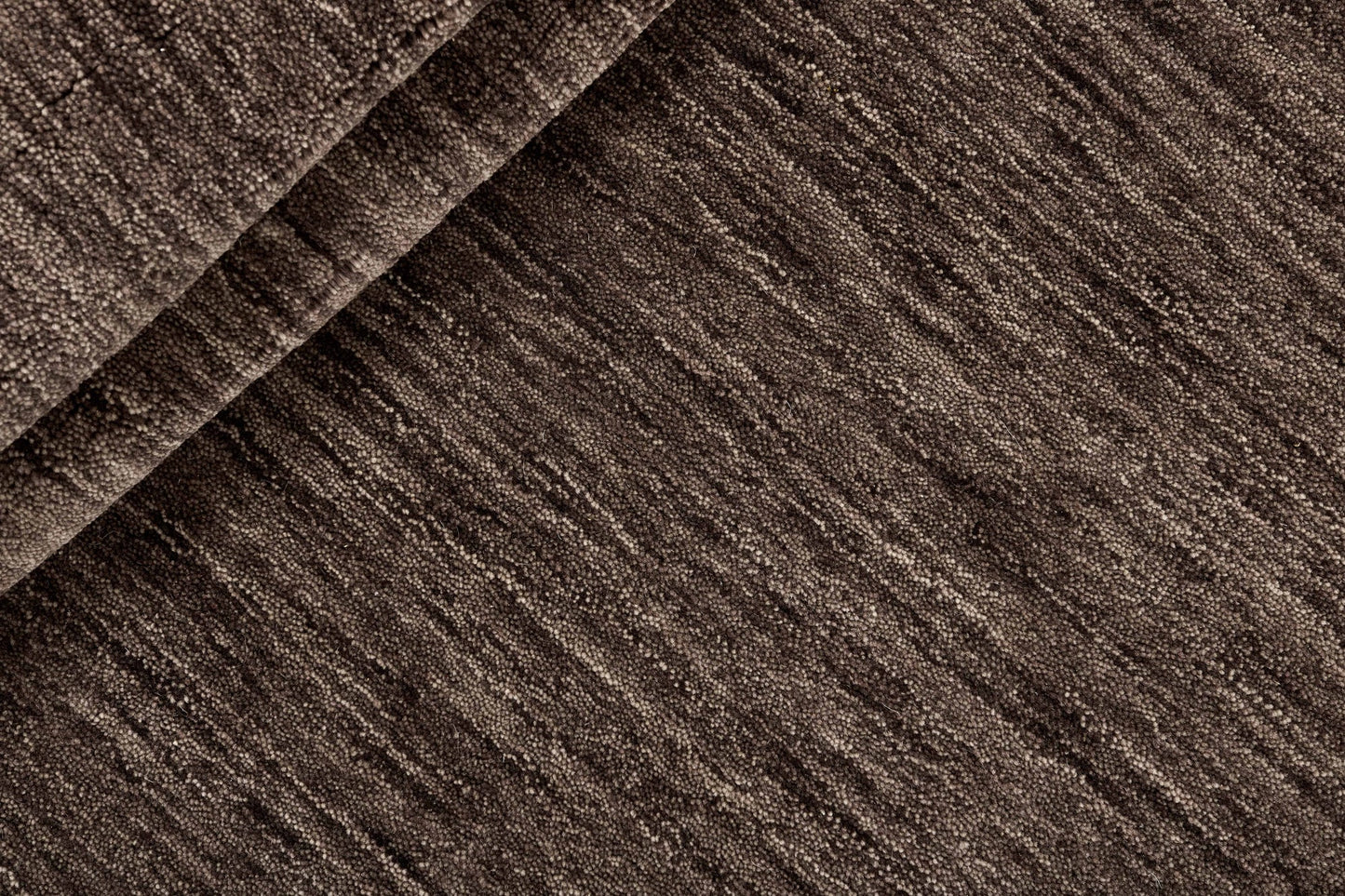 Carpet MOMO Rugs Panorama Uni Round Dark Brown